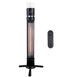 Floor-to-ceiling multi-purpose heater lamp