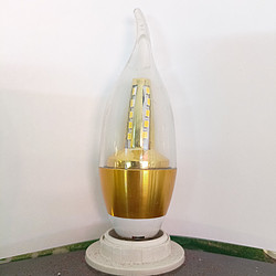 Golden Tip Bubble Lamp
