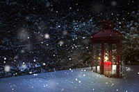 下雪灯浪漫效果设计灵感