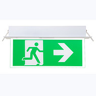 Exit escape embedded indicator light