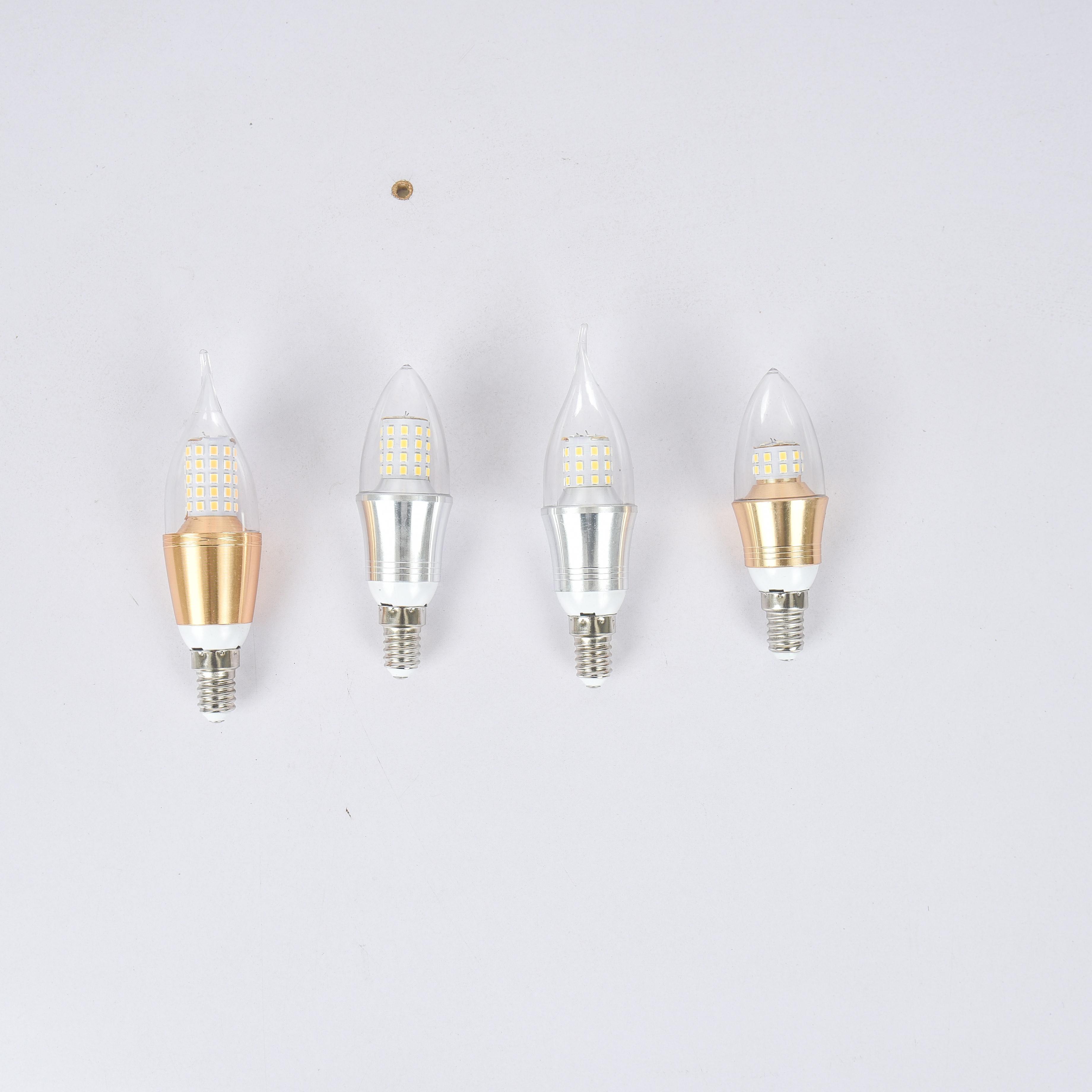 LED candle light bulb Edison retro filament small screw mouth