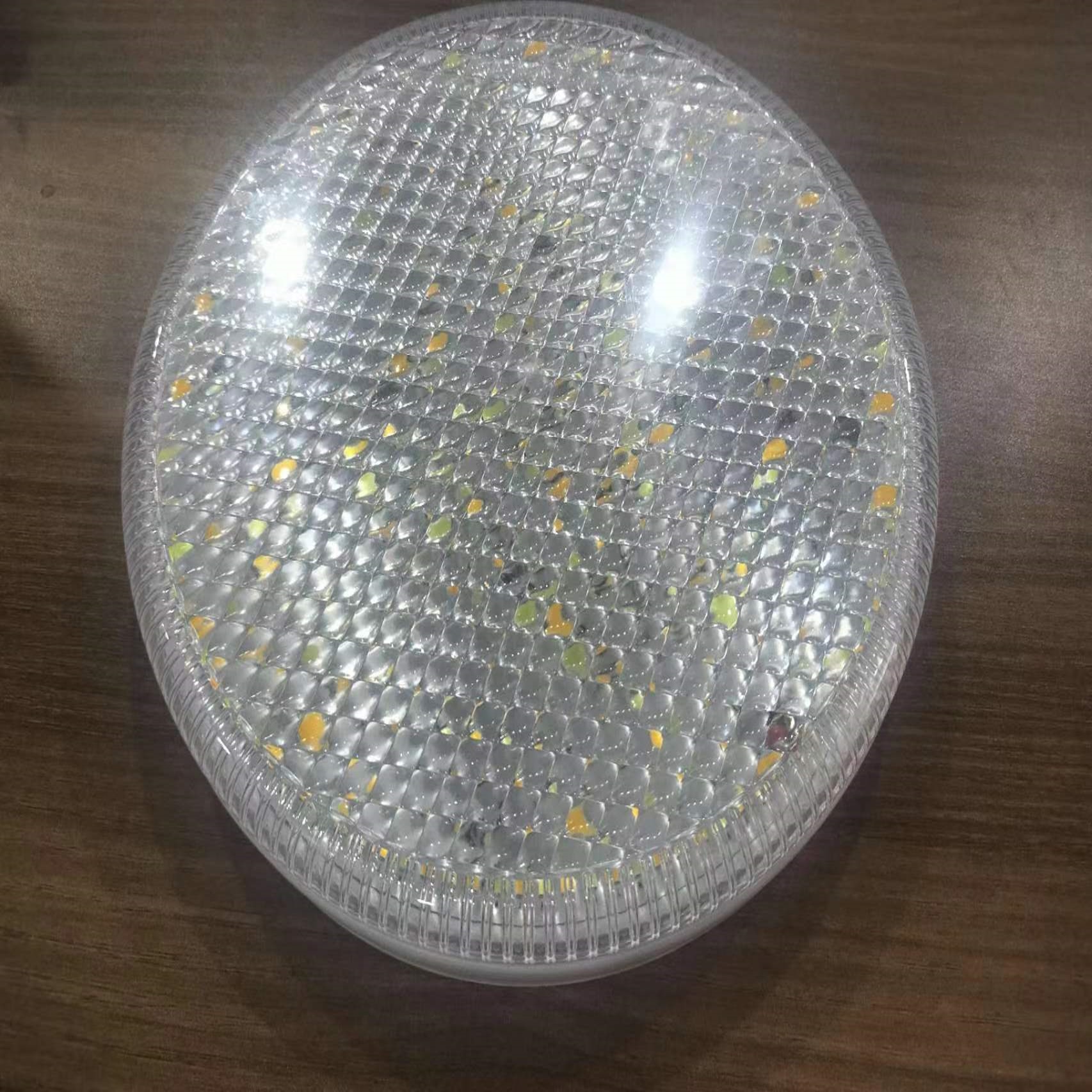Waterproof circular eye protection cabinet wall lamp