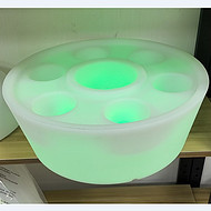 New LED luminous tray table lamp