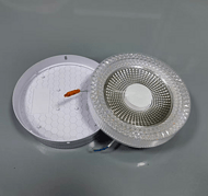 Simple recessed round crystal downlight