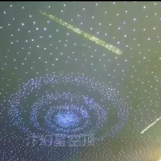 Gypsum board starry sky ceiling
