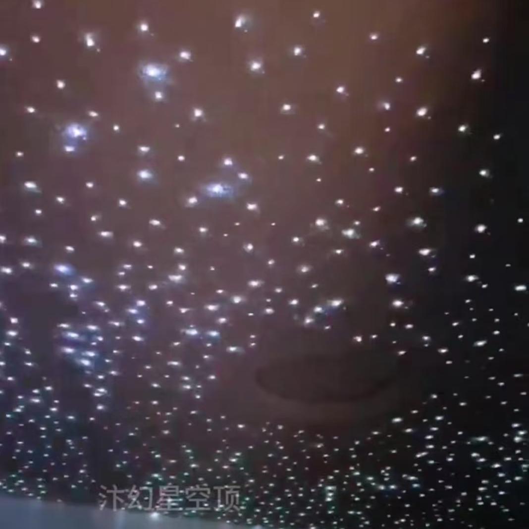 New Starry Sky Top Net Red Fiber Light