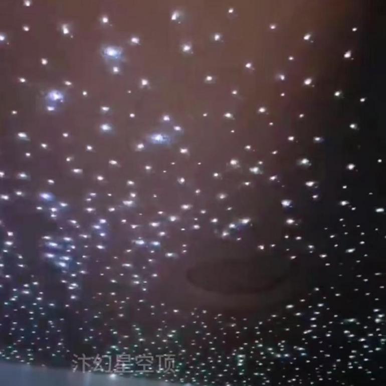 New Starry Sky Top Net Red Fiber Light