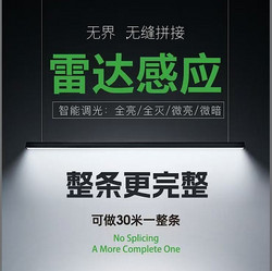 雷达感应LED智能吊灯