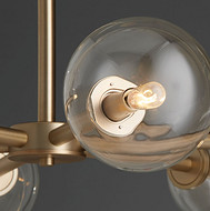 Premium LED chandeliers in Nordic restaurants