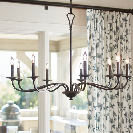 客厅餐厅火焰LED吊灯