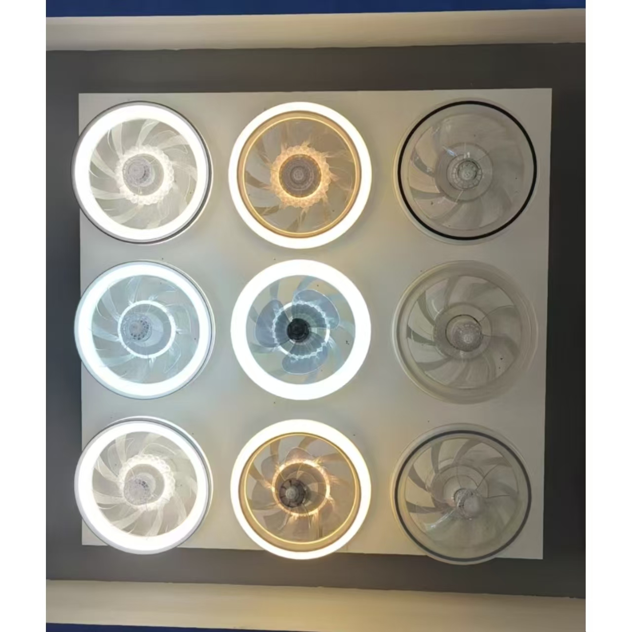 Smart all-in-one home fan light