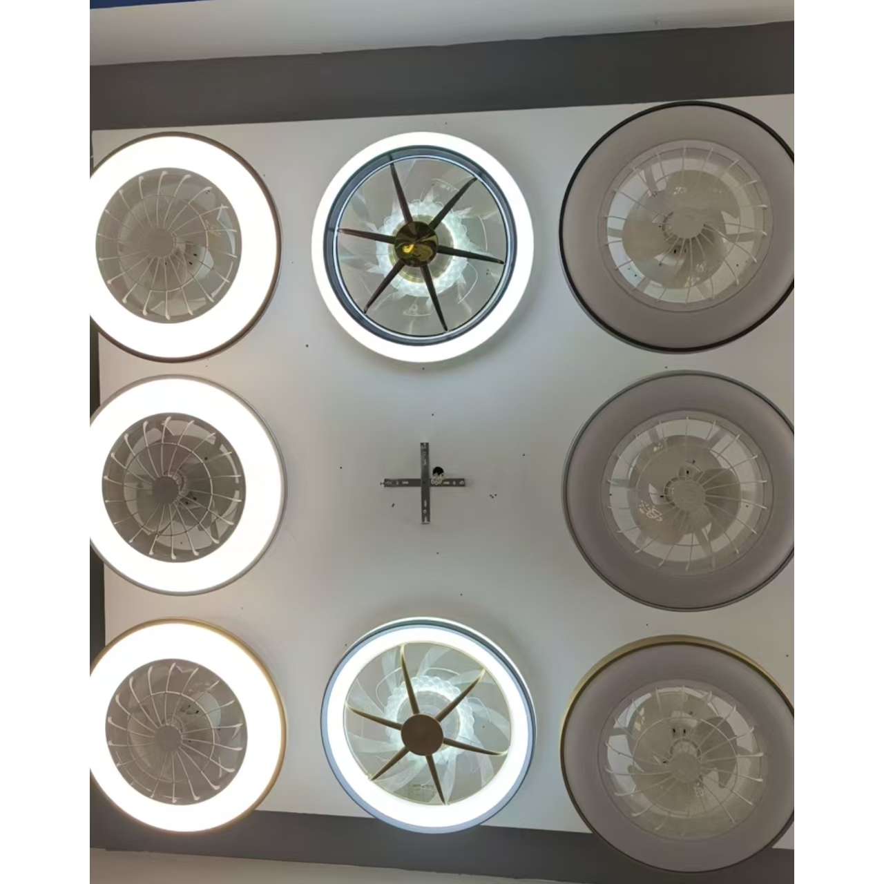 Popular bedroom fan lights