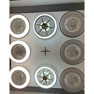 Popular bedroom fan lights