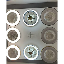 Popular bedroom fan lights
