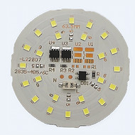 Drive-free indoor ceiling LED light board