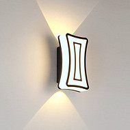 Outdoor waterproof courtyard exterior wall geometric shape wall lamp