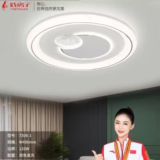 Bedroom eye protection LED ceiling light