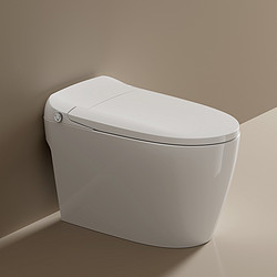 Light intelligent closetool without water tank siphon suction pumping