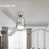 Straight blade dimming fan light, modern and simple frequency conversion