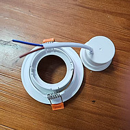 LED down light recessed anti glare household wall washer light