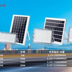 弧面LED太阳能投光灯