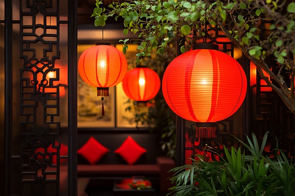 中式庭院灯营造中式庭院