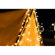 Camping Warm White Bead Atmosphere Light String