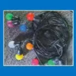 LED color light string, hanging light, decorative light string