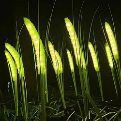 Reed Grass Lamp Fiber Optic Reed Lamp Lawn Light