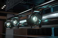 Lighting Effect Of LED Surface-Mounted Bright Downlights