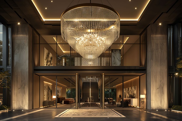 The Dazzling Luxury Metal Crystal Chandeliers