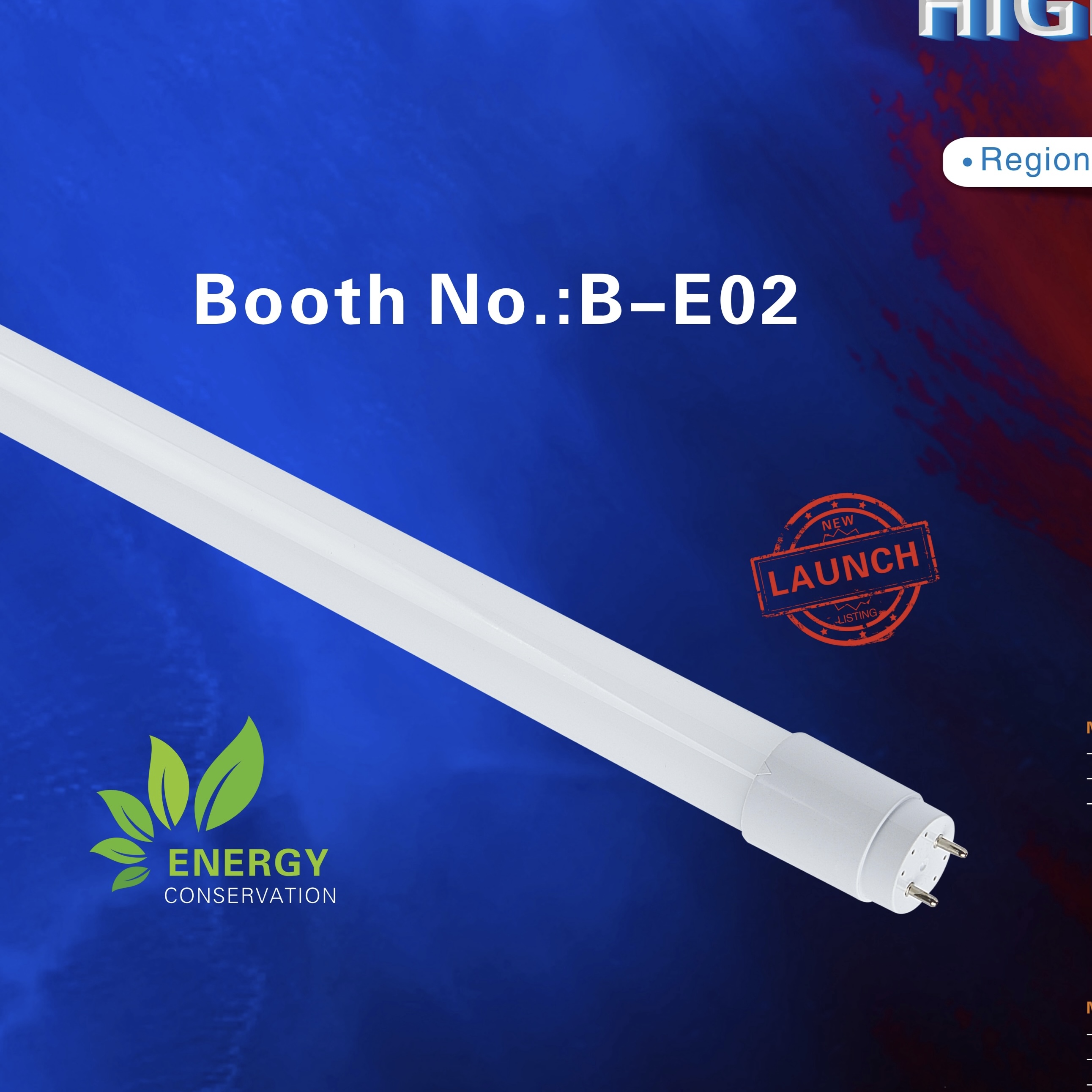 Long strip of non-strobe LED lamp