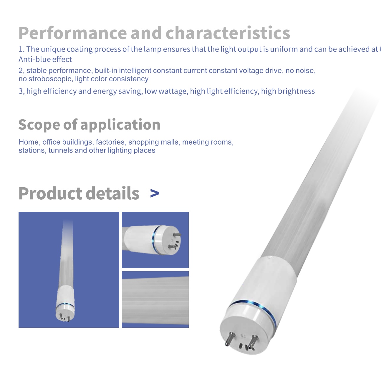 High-efficiency energy-saving lamps
