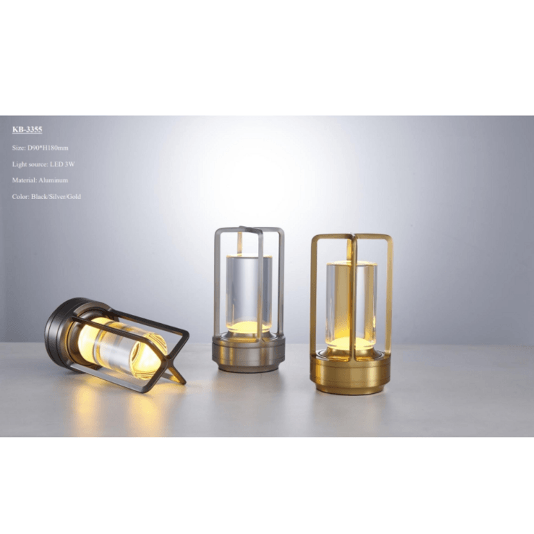 Metallic creative atmosphere decorative table lamp