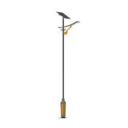 Solar street lamps for new countryside with national characteristics