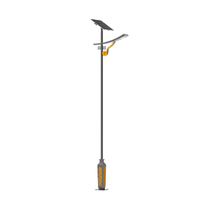 Solar street lamps for new countryside with national characteristics
