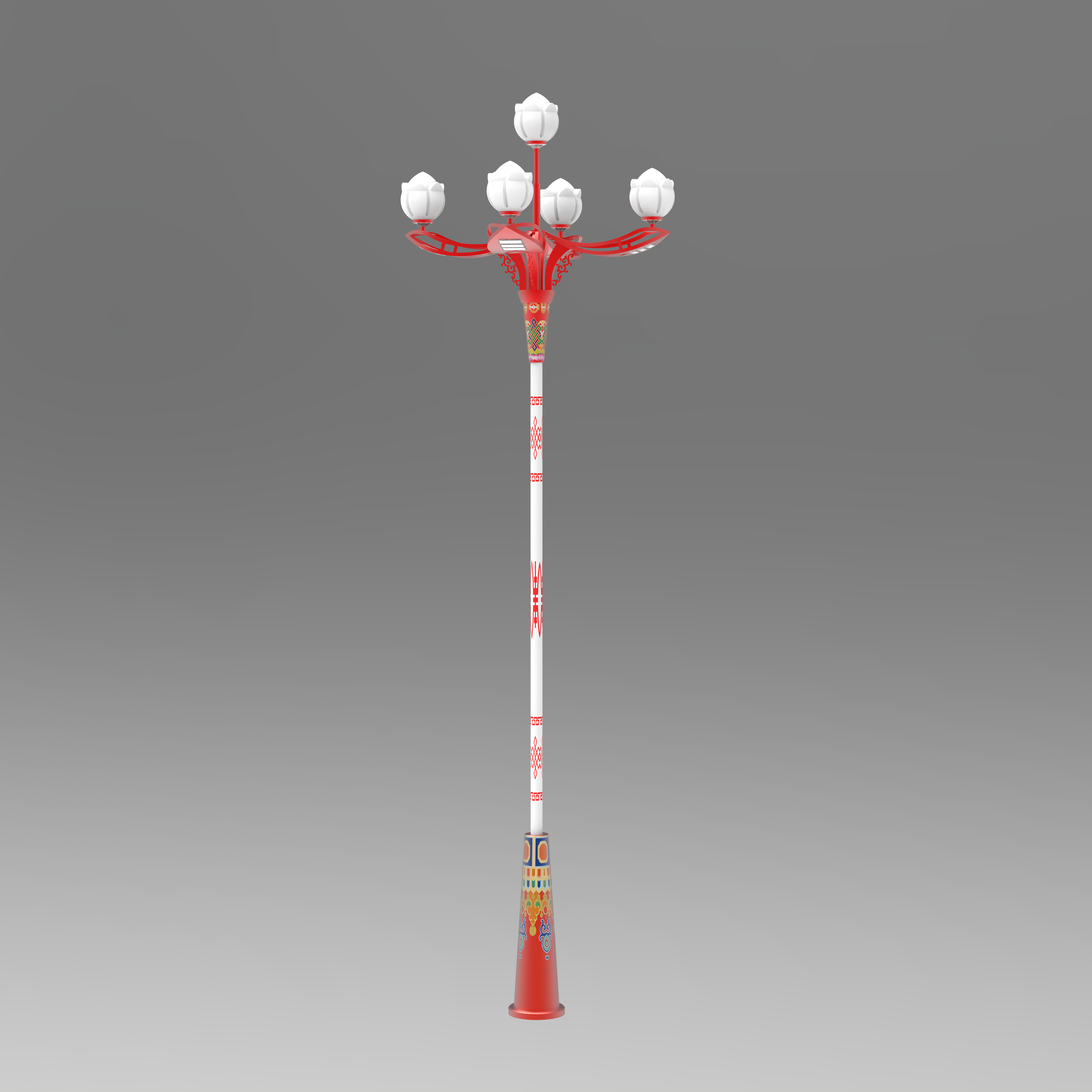 Outdoor characteristic cultural custom street lamp