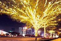 How Can the LED Peach Blossom Landscape Tree Create a Romantic Lighting Effect?