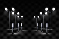 LED 路灯照亮城市交通之路