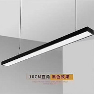 Simple household long pendant light