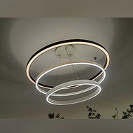 Three layer circular fashionable pendant light