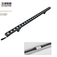 Double-row outdoor LED wall washer lights