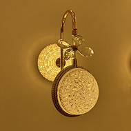 High end luxury circular indoor wall lamp