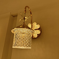 Circular flower basket, living room, bedroom decoration, wall lamp