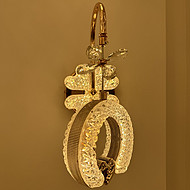 U-shaped circular luxury high-end design wall lamp