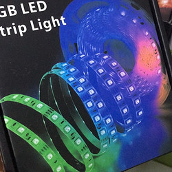 蓝色绿色led软灯带