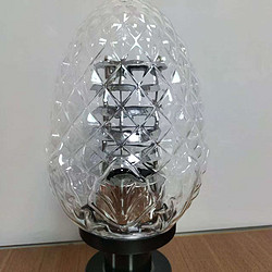 Outdoor transparent fence lampshade