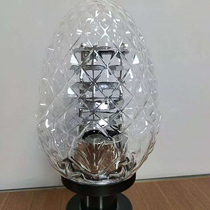 Outdoor transparent fence lampshade