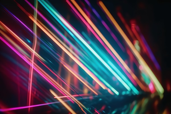 Outdoor dual-head landmark laser lamps make the city night views more glamorous