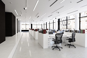 The practicability and ascetic of simple round office panel lamps